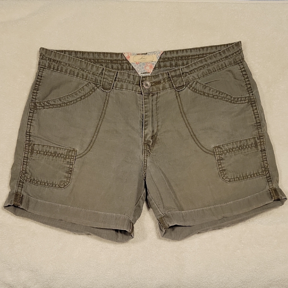 Levi's Olive Green Women's Cargo Shorts